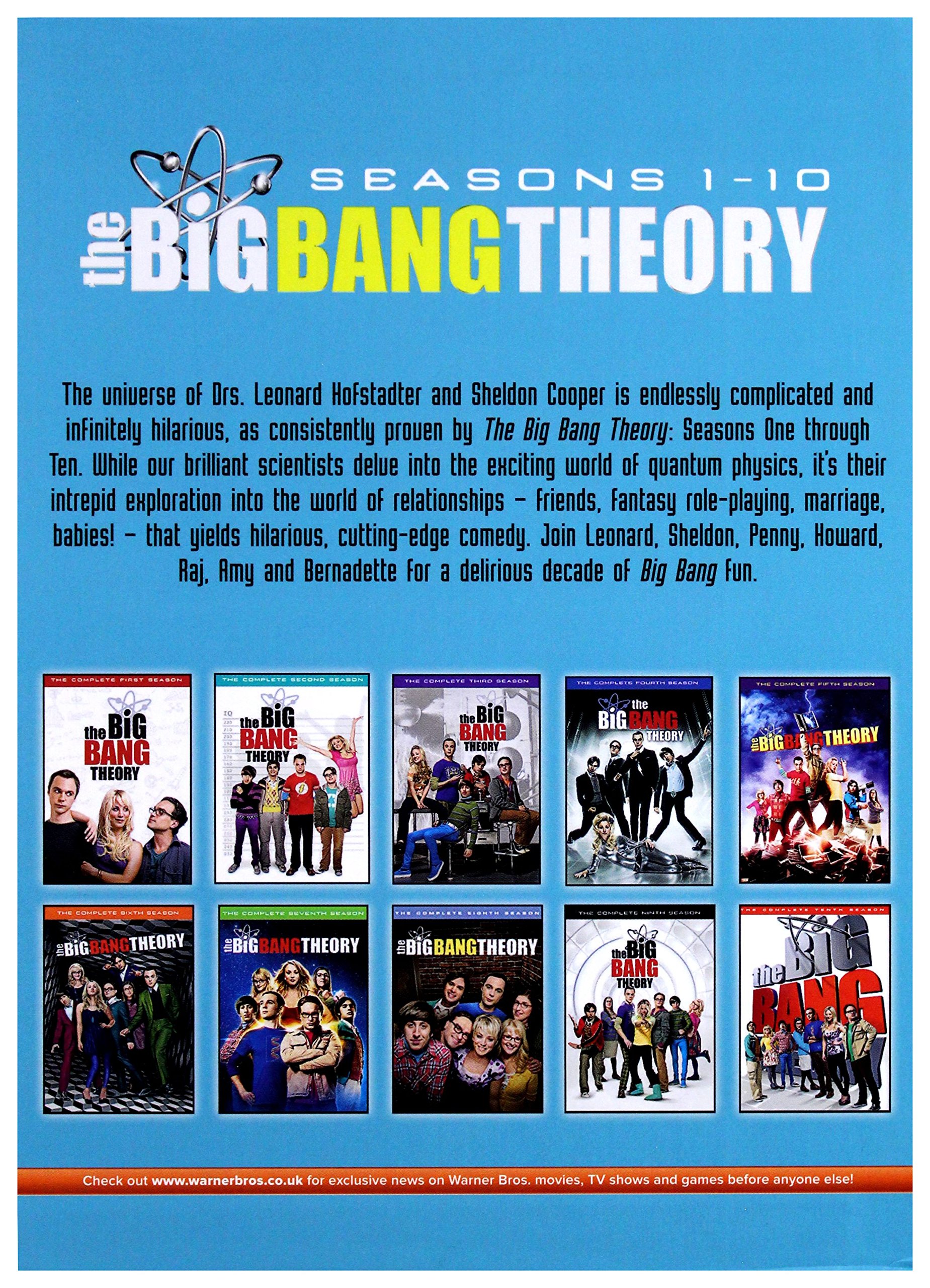 The Big Bang Theory Seasons 1-10 - DVD : Amazon.ae